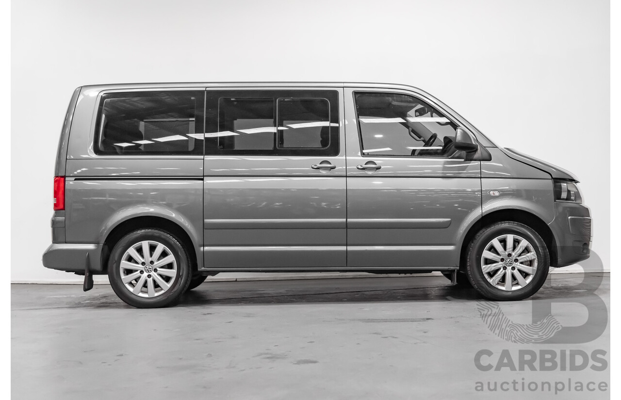 5/2010 Volkswagen Multivan 132 TDI Comfortline T5 MY10 4d Wagon Grey 2.0L Turbo Diesel