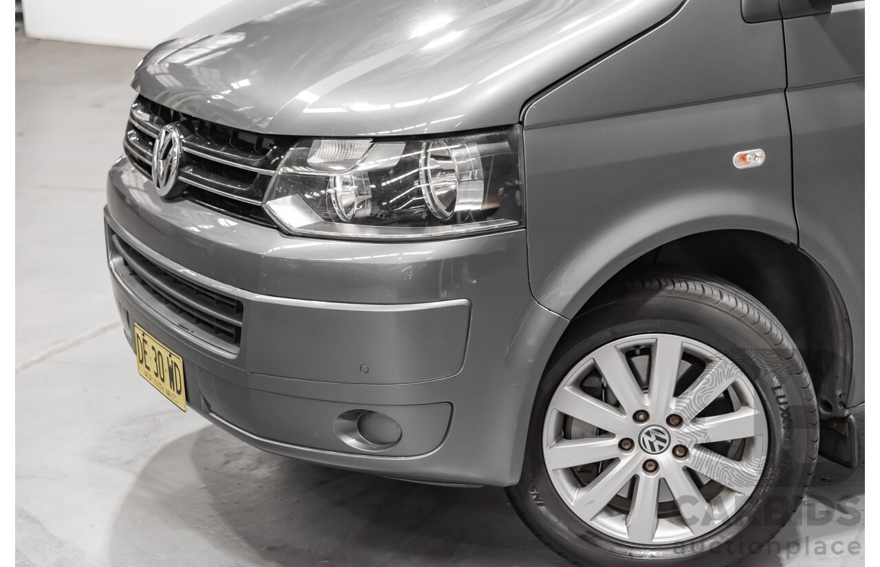 5/2010 Volkswagen Multivan 132 TDI Comfortline T5 MY10 4d Wagon Grey 2.0L Turbo Diesel