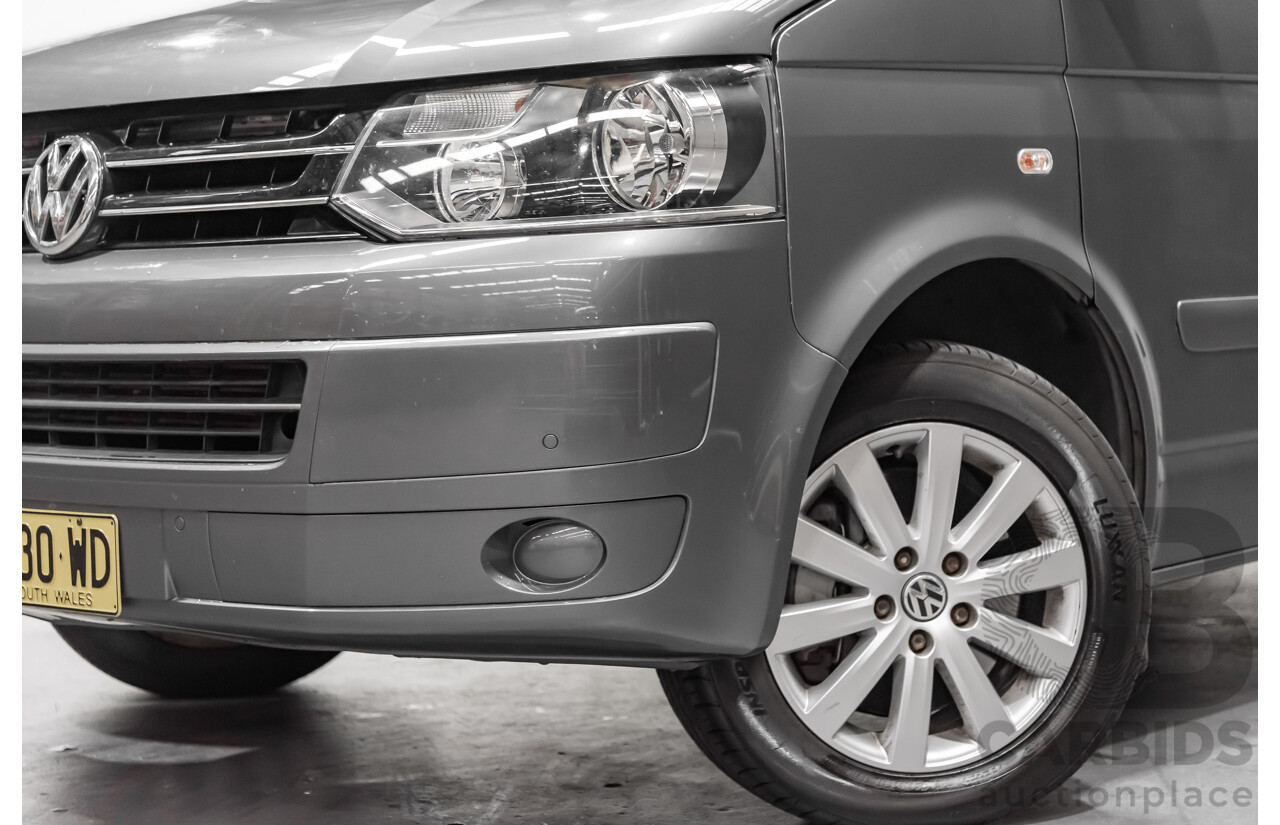 5/2010 Volkswagen Multivan 132 TDI Comfortline T5 MY10 4d Wagon Grey 2.0L Turbo Diesel