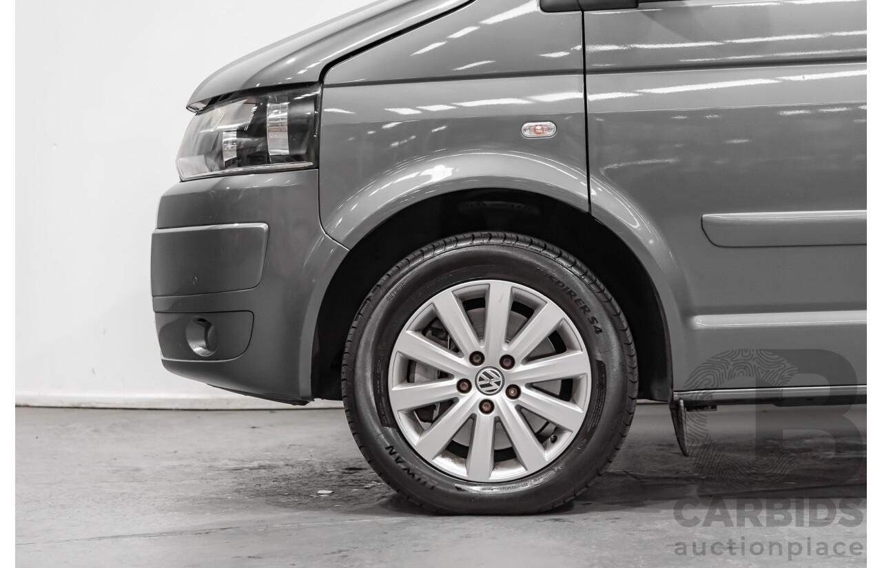 5/2010 Volkswagen Multivan 132 TDI Comfortline T5 MY10 4d Wagon Grey 2.0L Turbo Diesel