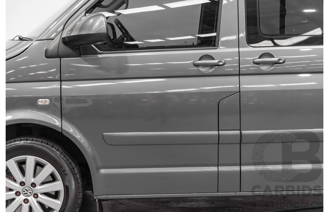 5/2010 Volkswagen Multivan 132 TDI Comfortline T5 MY10 4d Wagon Grey 2.0L Turbo Diesel