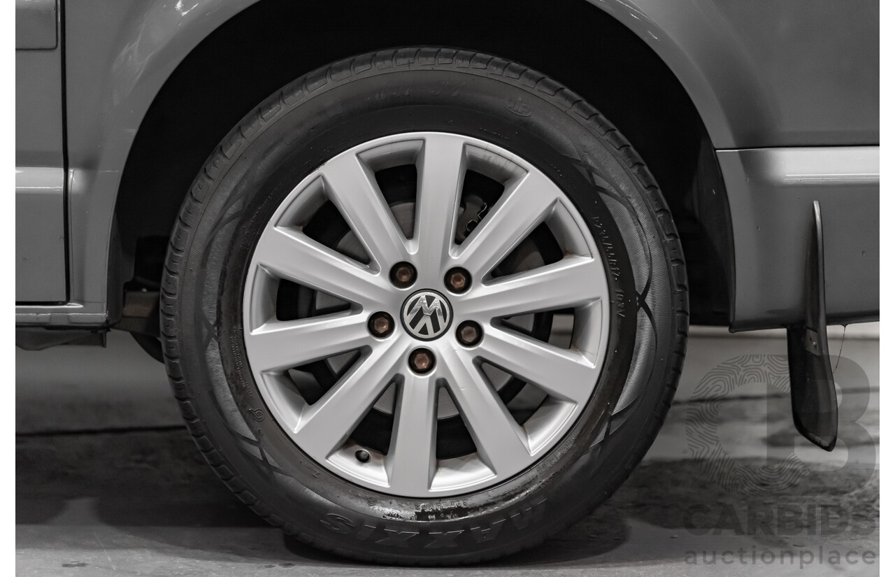 5/2010 Volkswagen Multivan 132 TDI Comfortline T5 MY10 4d Wagon Grey 2.0L Turbo Diesel