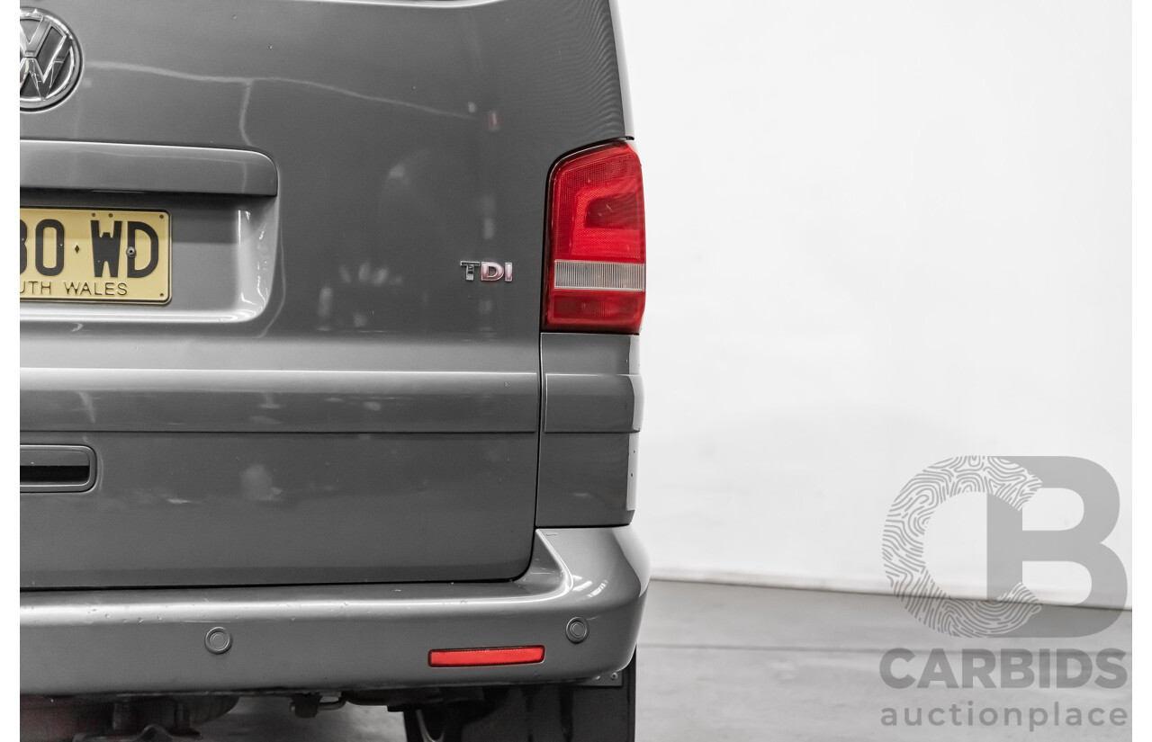 5/2010 Volkswagen Multivan 132 TDI Comfortline T5 MY10 4d Wagon Grey 2.0L Turbo Diesel