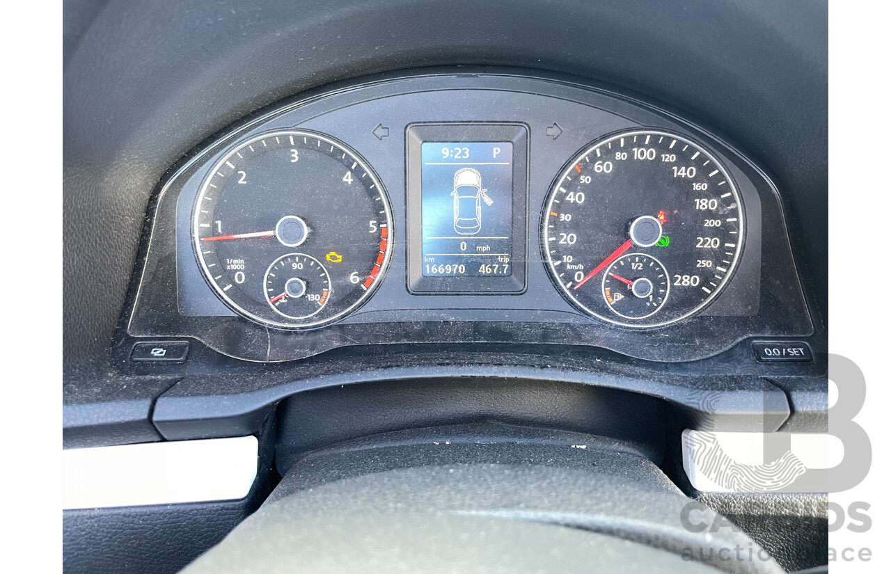 1/2010 Volkswagen EOS 103 TDI 1F MY09 UPGRADE 2d Convertible White 2.0L