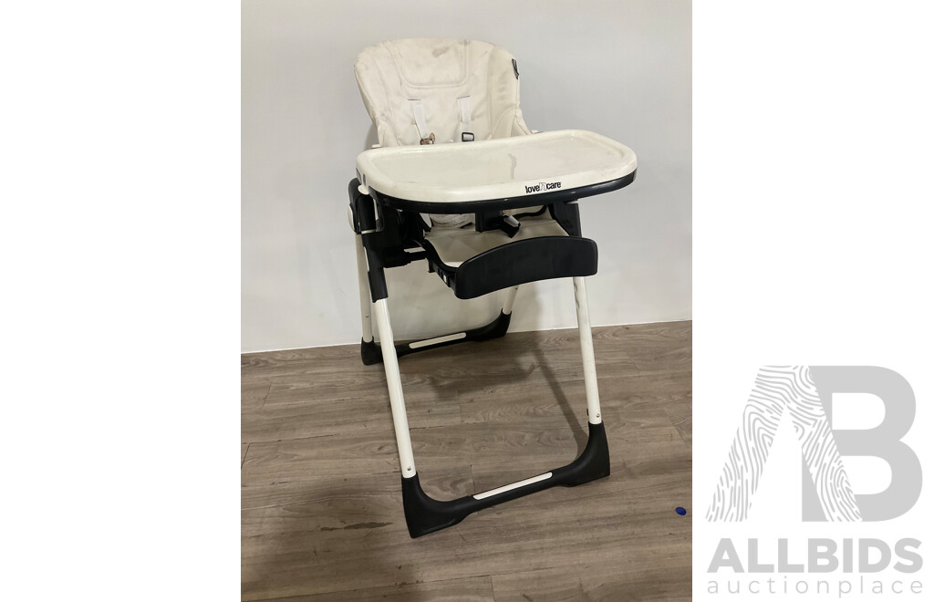 LOVE N CARE Montana High Chair - ORP $249.99