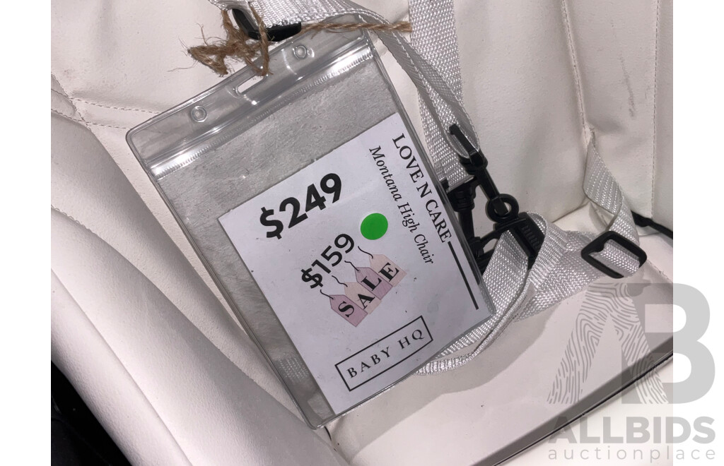 LOVE N CARE Montana High Chair - ORP $249.99