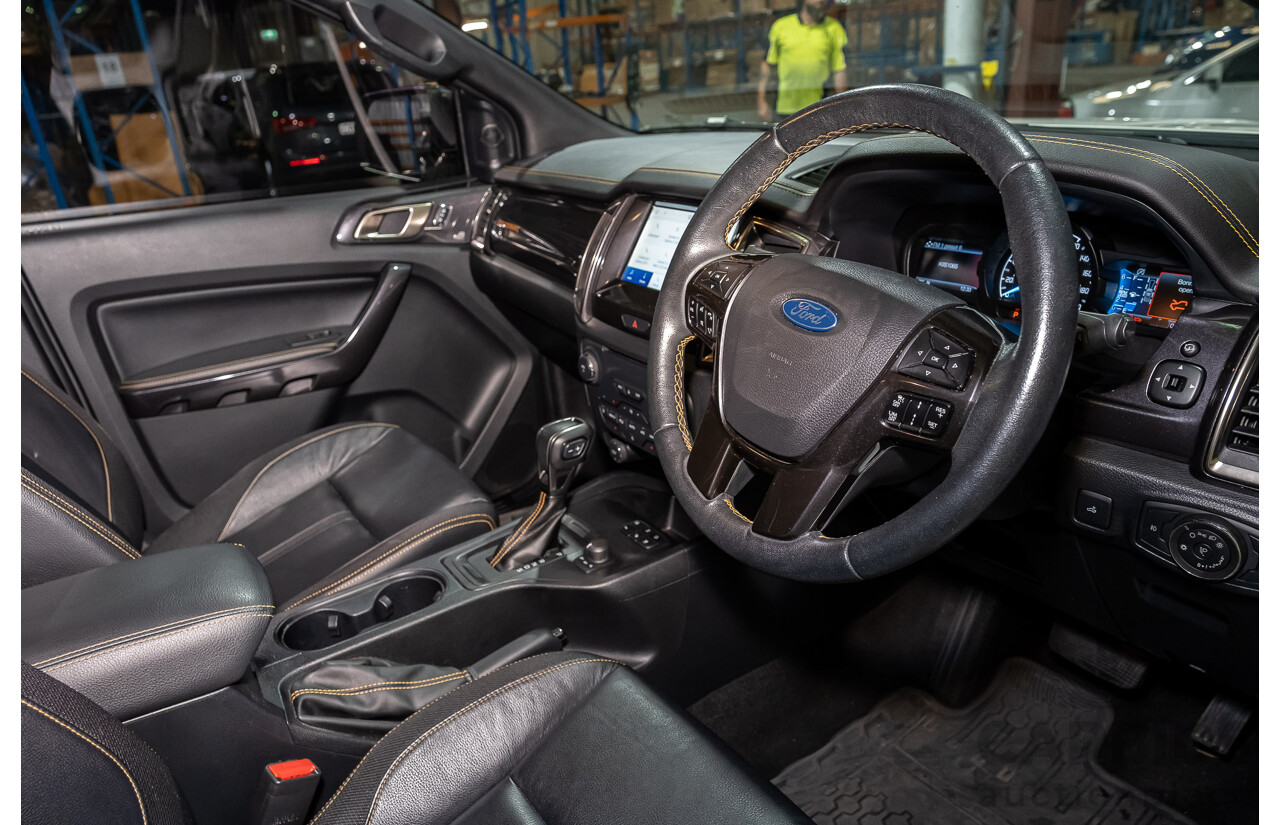 11/2019 Ford Ranger Wildtrak Bi-Turbo (4x4) MY19.75 PX MKIII Dual Cab P/Up White Twin Turbo Diesel 2.0L