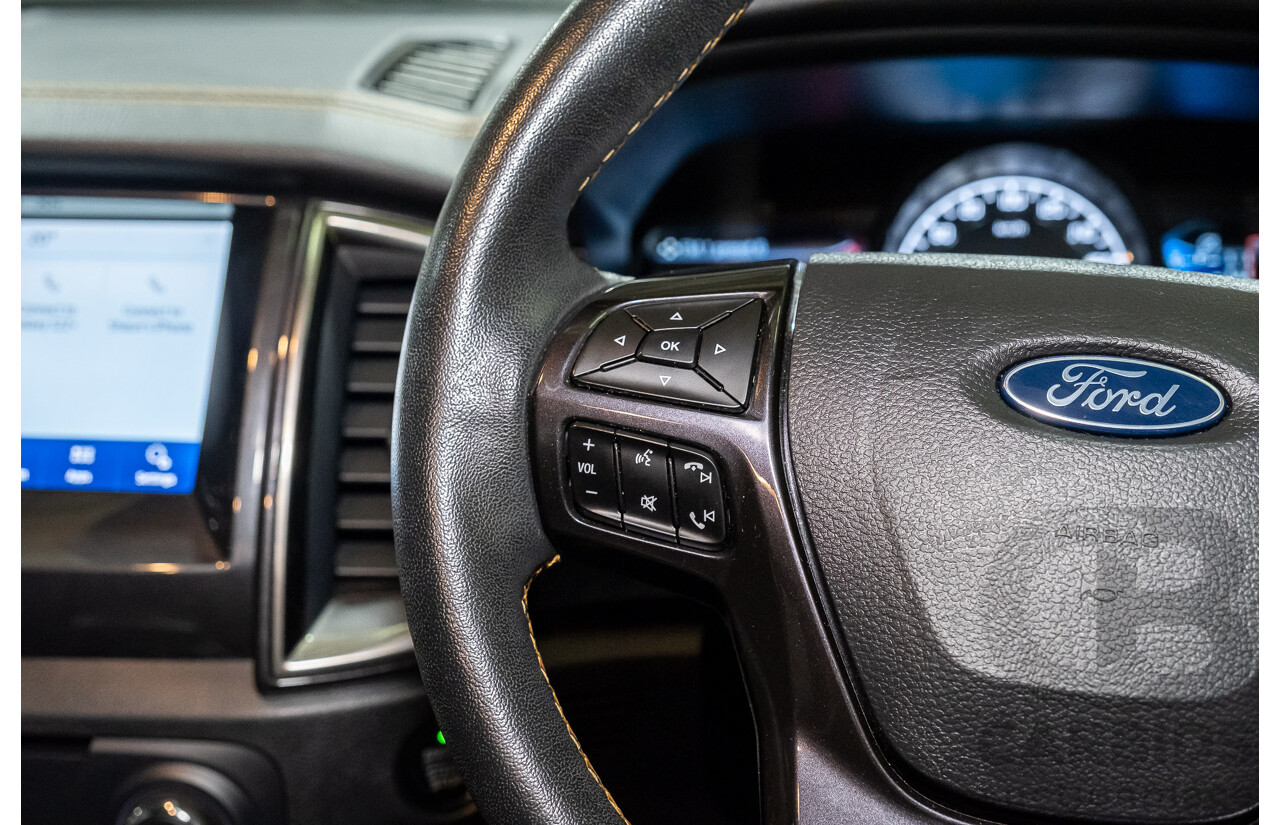 11/2019 Ford Ranger Wildtrak Bi-Turbo (4x4) MY19.75 PX MKIII Dual Cab P/Up White Twin Turbo Diesel 2.0L