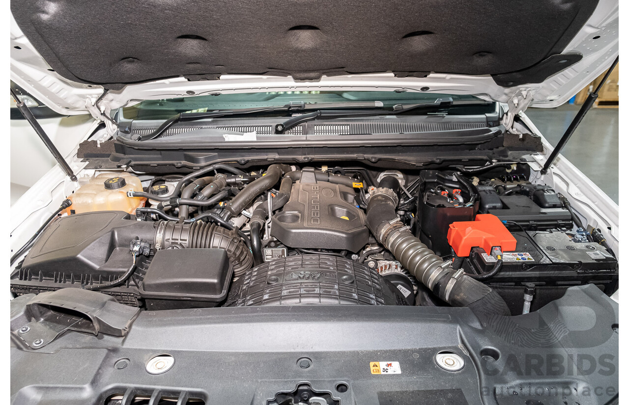 11/2019 Ford Ranger Wildtrak Bi-Turbo (4x4) MY19.75 PX MKIII Dual Cab P/Up White Twin Turbo Diesel 2.0L