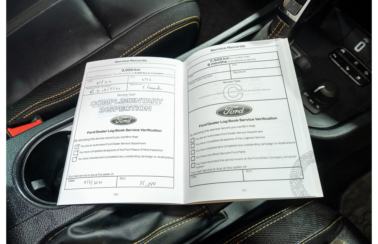 11/2019 Ford Ranger Wildtrak Bi-Turbo (4x4) MY19.75 PX MKIII Dual Cab P/Up White Twin Turbo Diesel 2.0L