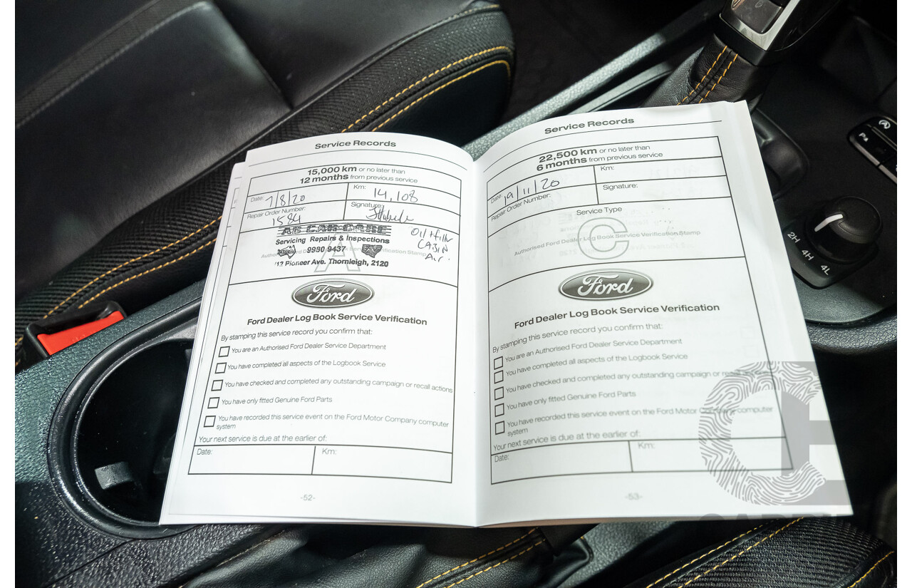 11/2019 Ford Ranger Wildtrak Bi-Turbo (4x4) MY19.75 PX MKIII Dual Cab P/Up White Twin Turbo Diesel 2.0L