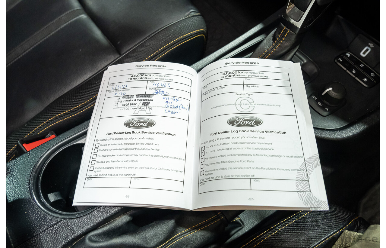 11/2019 Ford Ranger Wildtrak Bi-Turbo (4x4) MY19.75 PX MKIII Dual Cab P/Up White Twin Turbo Diesel 2.0L