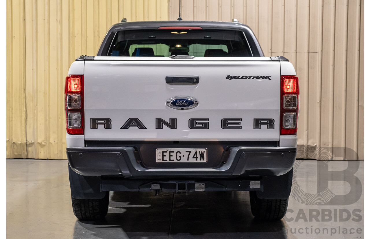 11/2019 Ford Ranger Wildtrak Bi-Turbo (4x4) MY19.75 PX MKIII Dual Cab P/Up White Twin Turbo Diesel 2.0L