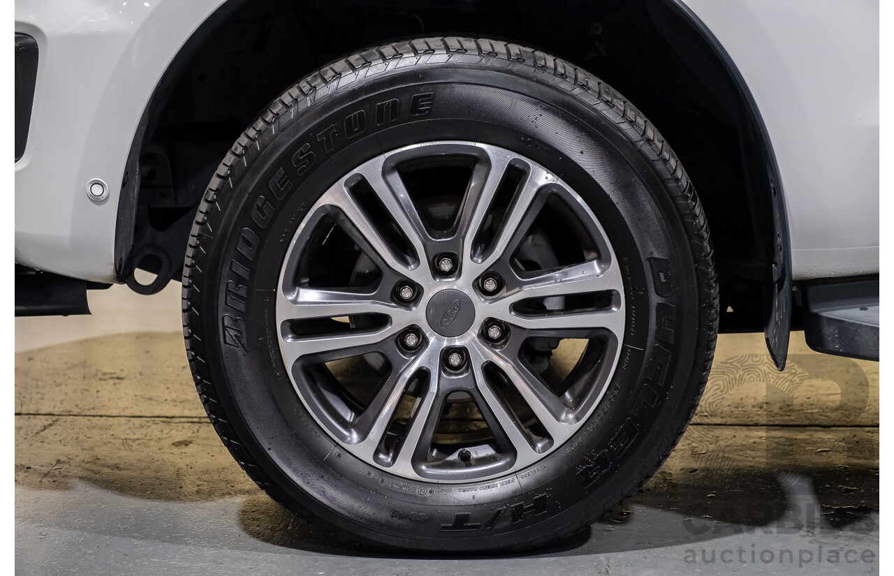 11/2019 Ford Ranger Wildtrak Bi-Turbo (4x4) MY19.75 PX MKIII Dual Cab P/Up White Twin Turbo Diesel 2.0L