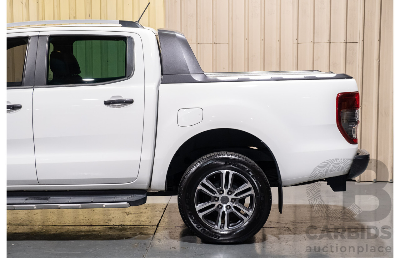 11/2019 Ford Ranger Wildtrak Bi-Turbo (4x4) MY19.75 PX MKIII Dual Cab P/Up White Twin Turbo Diesel 2.0L