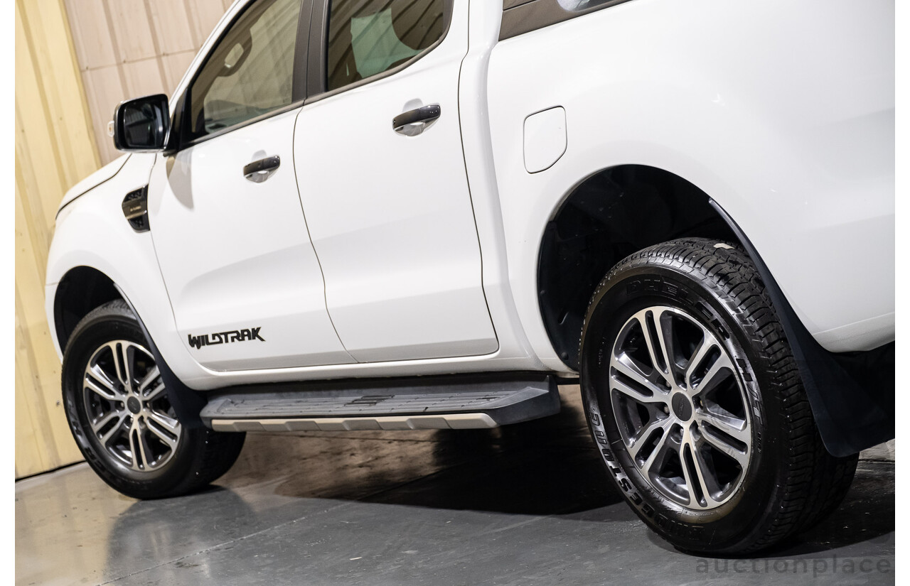 11/2019 Ford Ranger Wildtrak Bi-Turbo (4x4) MY19.75 PX MKIII Dual Cab P/Up White Twin Turbo Diesel 2.0L