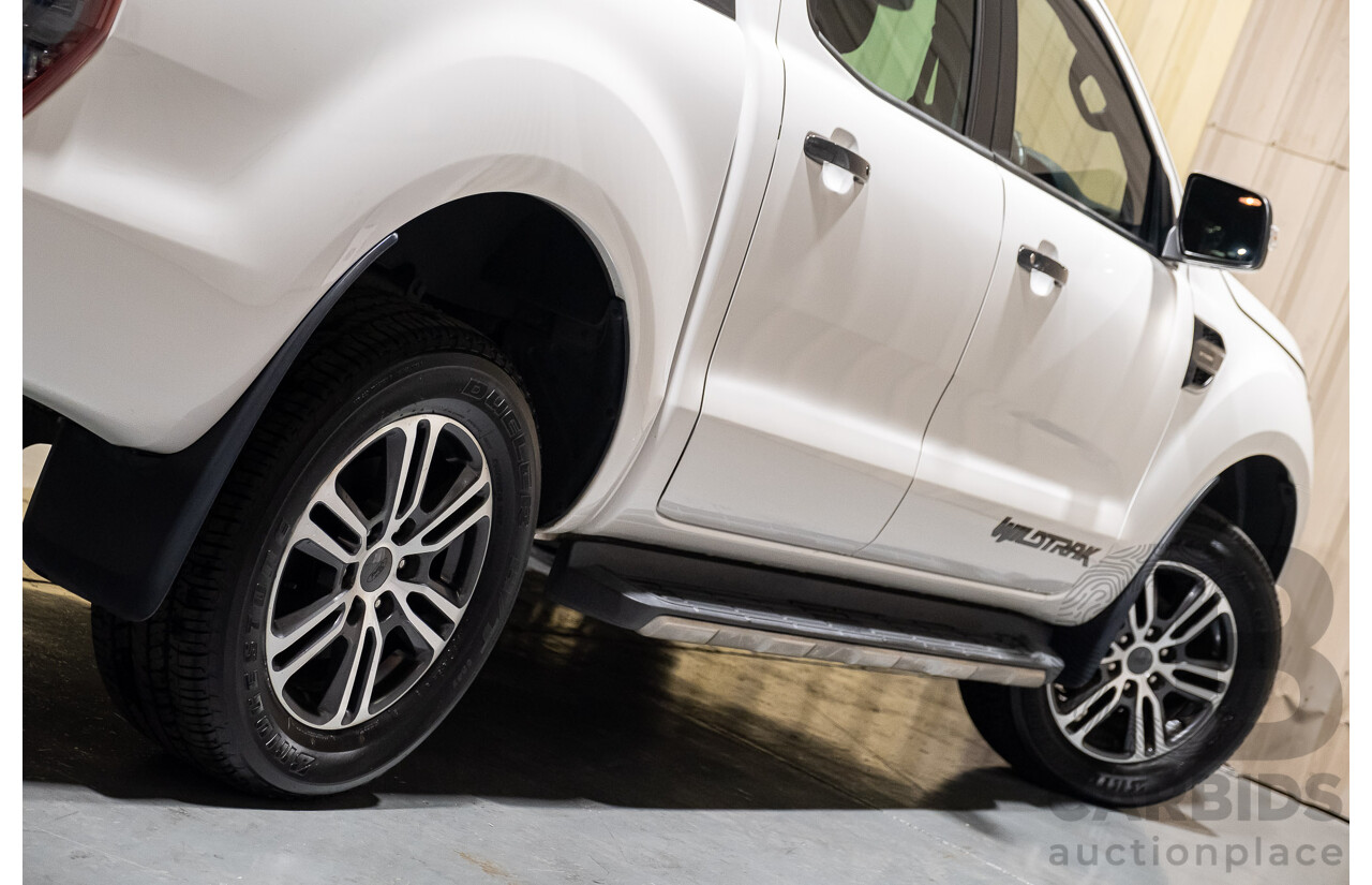 11/2019 Ford Ranger Wildtrak Bi-Turbo (4x4) MY19.75 PX MKIII Dual Cab P/Up White Twin Turbo Diesel 2.0L