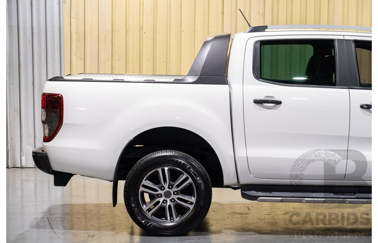 11/2019 Ford Ranger Wildtrak Bi-Turbo (4x4) MY19.75 PX MKIII Dual Cab P/Up White Twin Turbo Diesel 2.0L
