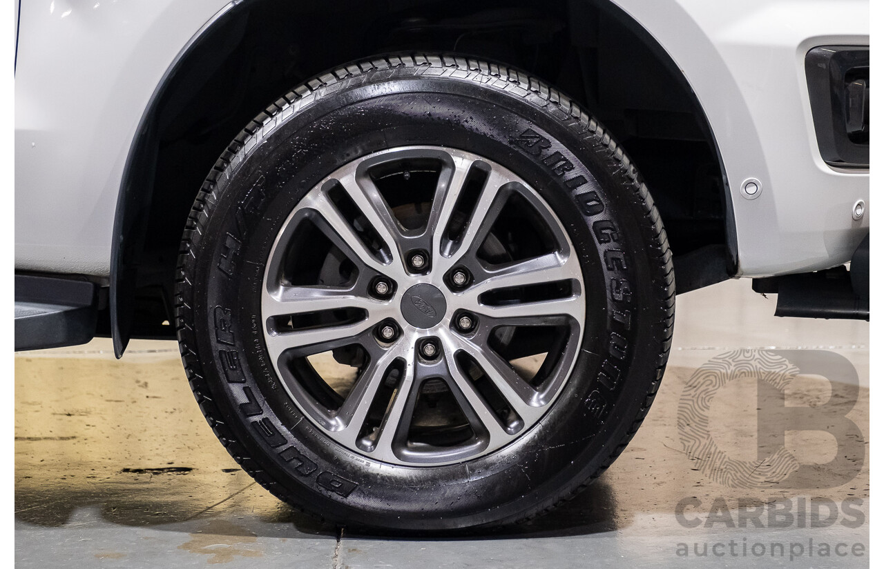 11/2019 Ford Ranger Wildtrak Bi-Turbo (4x4) MY19.75 PX MKIII Dual Cab P/Up White Twin Turbo Diesel 2.0L