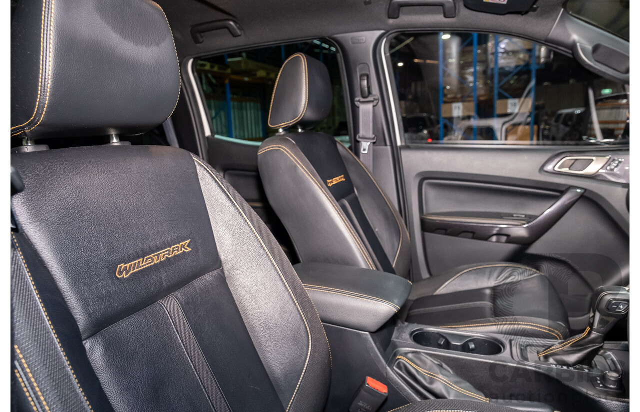 11/2019 Ford Ranger Wildtrak Bi-Turbo (4x4) MY19.75 PX MKIII Dual Cab P/Up White Twin Turbo Diesel 2.0L