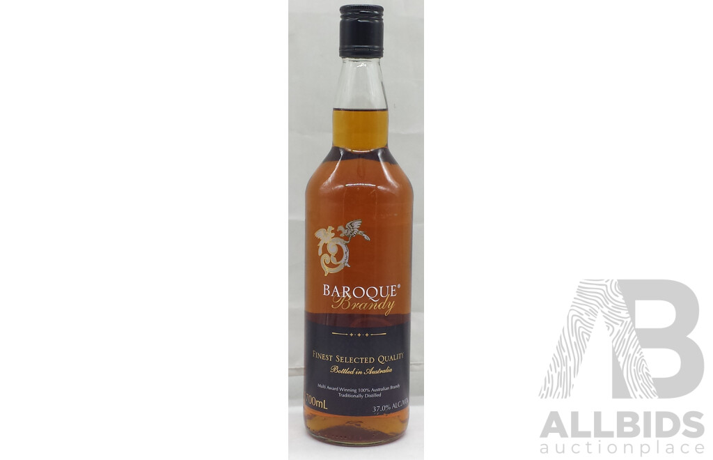 700ml Bottle of Baroque Brandy - New