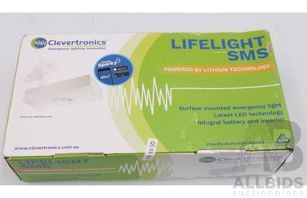 Clevertronics Lifelight SMS Emergency Light - New