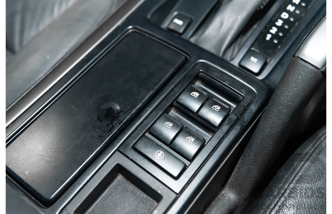 4/2004 Holden Calais VYII 4d Sedan Silver 5.7L V8