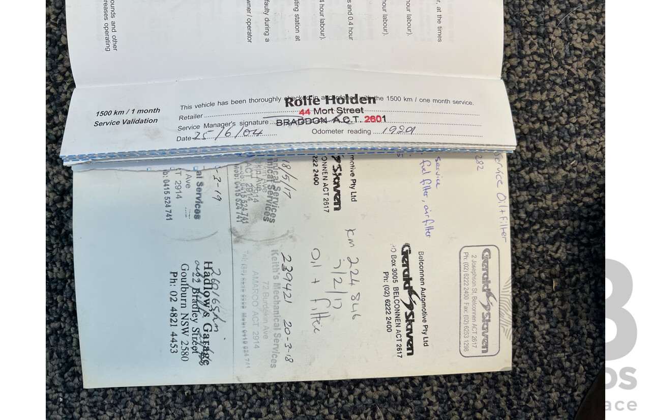 4/2004 Holden Calais VYII 4d Sedan Silver 5.7L V8