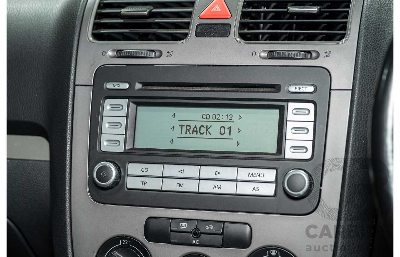 7/2007 Volkswagen Golf 2.0 TDI Comfortline 1K 5d Hatchback Grey Turbo Diesel 2.0L