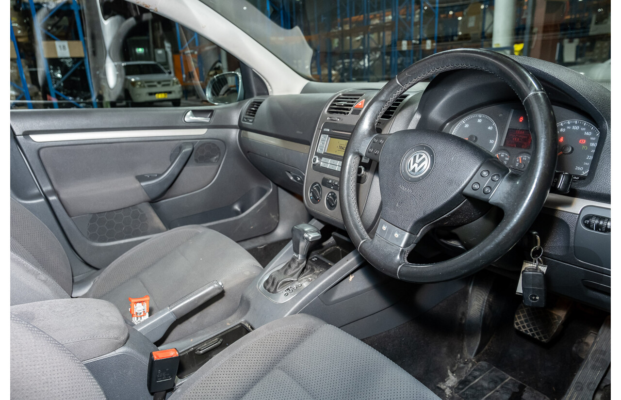 7/2007 Volkswagen Golf 2.0 TDI Comfortline 1K 5d Hatchback Grey Turbo Diesel 2.0L