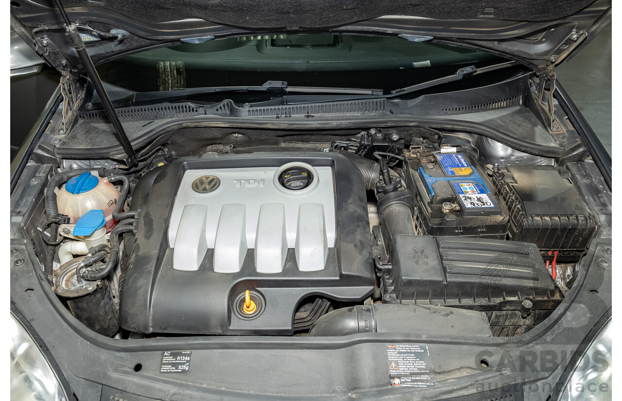 7/2007 Volkswagen Golf 2.0 TDI Comfortline 1K 5d Hatchback Grey Turbo Diesel 2.0L