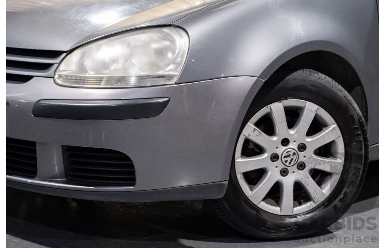 7/2007 Volkswagen Golf 2.0 TDI Comfortline 1K 5d Hatchback Grey Turbo Diesel 2.0L