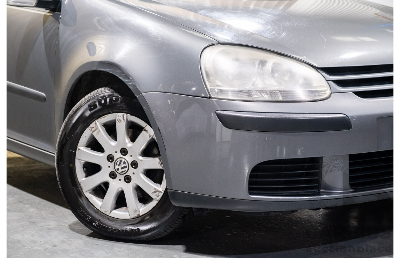 7/2007 Volkswagen Golf 2.0 TDI Comfortline 1K 5d Hatchback Grey Turbo Diesel 2.0L
