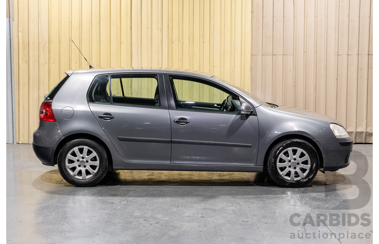 7/2007 Volkswagen Golf 2.0 TDI Comfortline 1K 5d Hatchback Grey Turbo Diesel 2.0L
