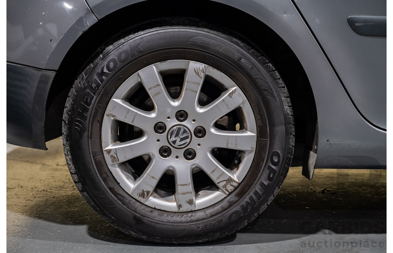 7/2007 Volkswagen Golf 2.0 TDI Comfortline 1K 5d Hatchback Grey Turbo Diesel 2.0L