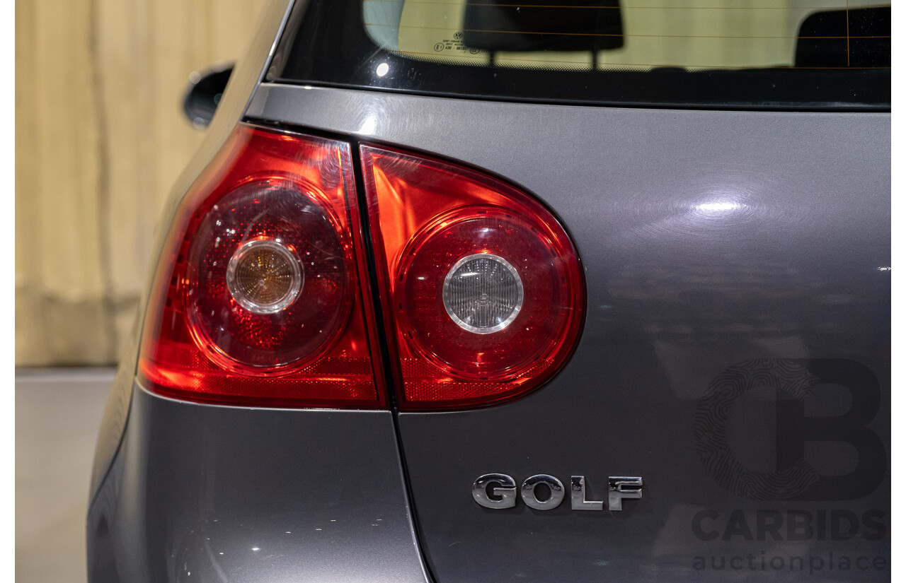 7/2007 Volkswagen Golf 2.0 TDI Comfortline 1K 5d Hatchback Grey Turbo Diesel 2.0L