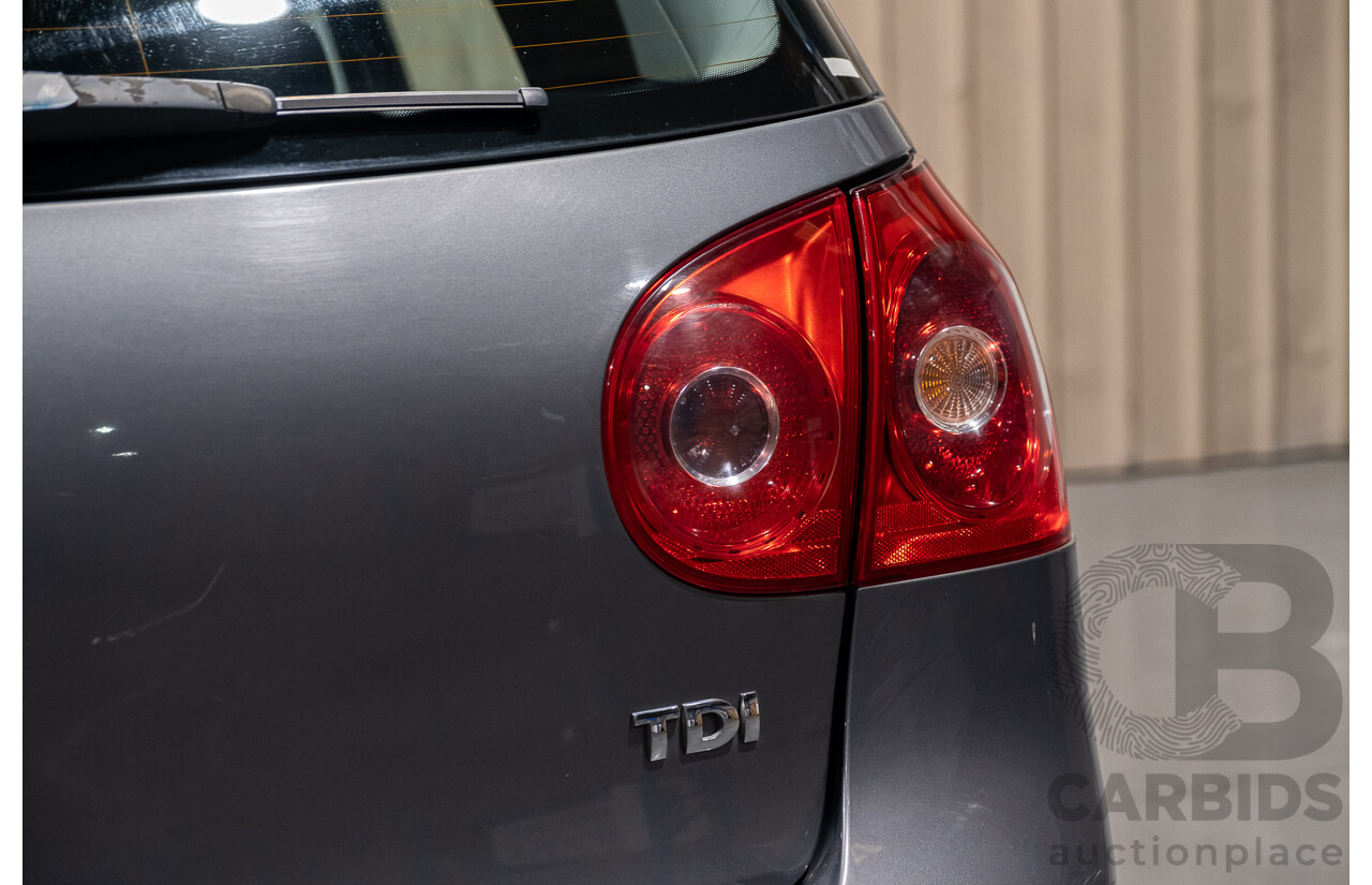 7/2007 Volkswagen Golf 2.0 TDI Comfortline 1K 5d Hatchback Grey Turbo Diesel 2.0L