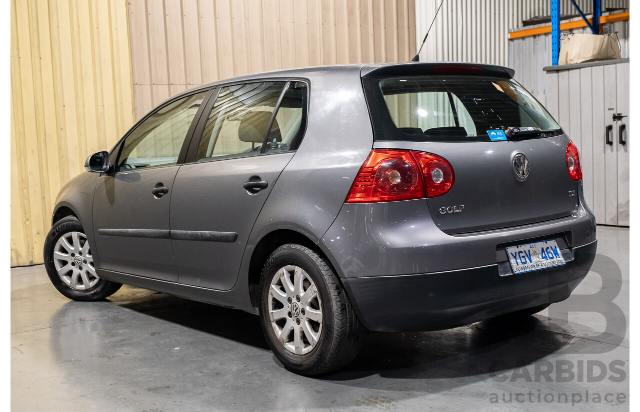 7/2007 Volkswagen Golf 2.0 TDI Comfortline 1K 5d Hatchback Grey Turbo Diesel 2.0L