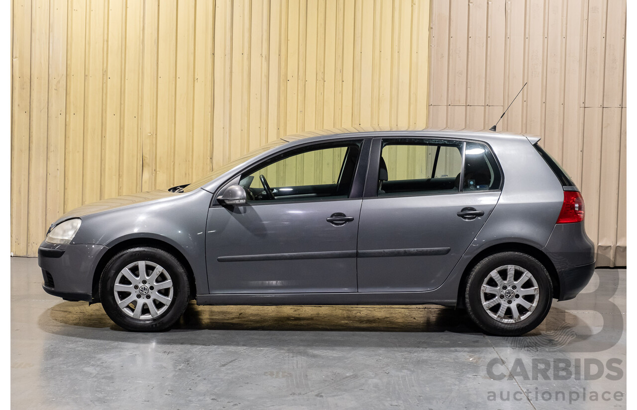 7/2007 Volkswagen Golf 2.0 TDI Comfortline 1K 5d Hatchback Grey Turbo Diesel 2.0L