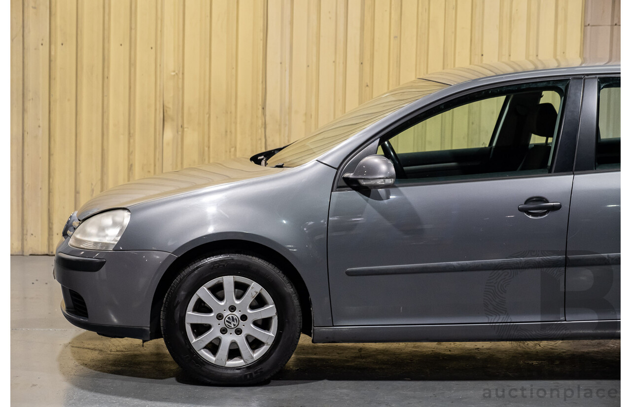 7/2007 Volkswagen Golf 2.0 TDI Comfortline 1K 5d Hatchback Grey Turbo Diesel 2.0L