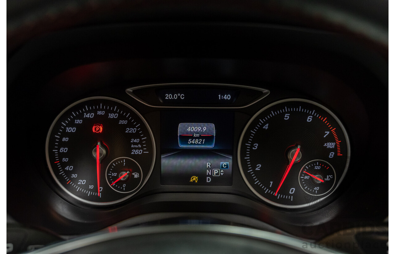 4/2017 Mercedes-Benz B250 4matic (AWD) AMG Line W246 MY17 5d Hatchback Metallic Black Turbo 2.0L