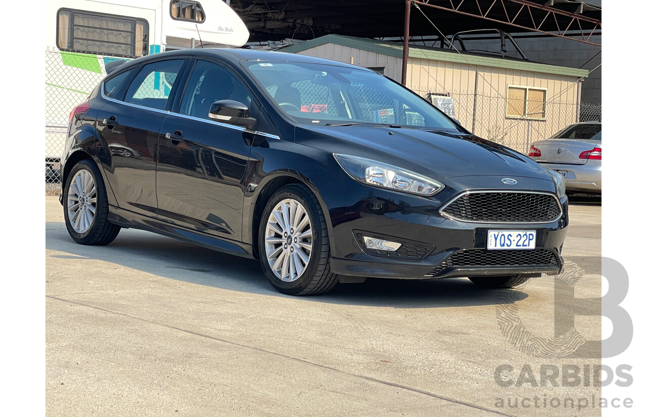 7/2016 Ford Focus Sport LZ 5d Hatchback Black 1.5L