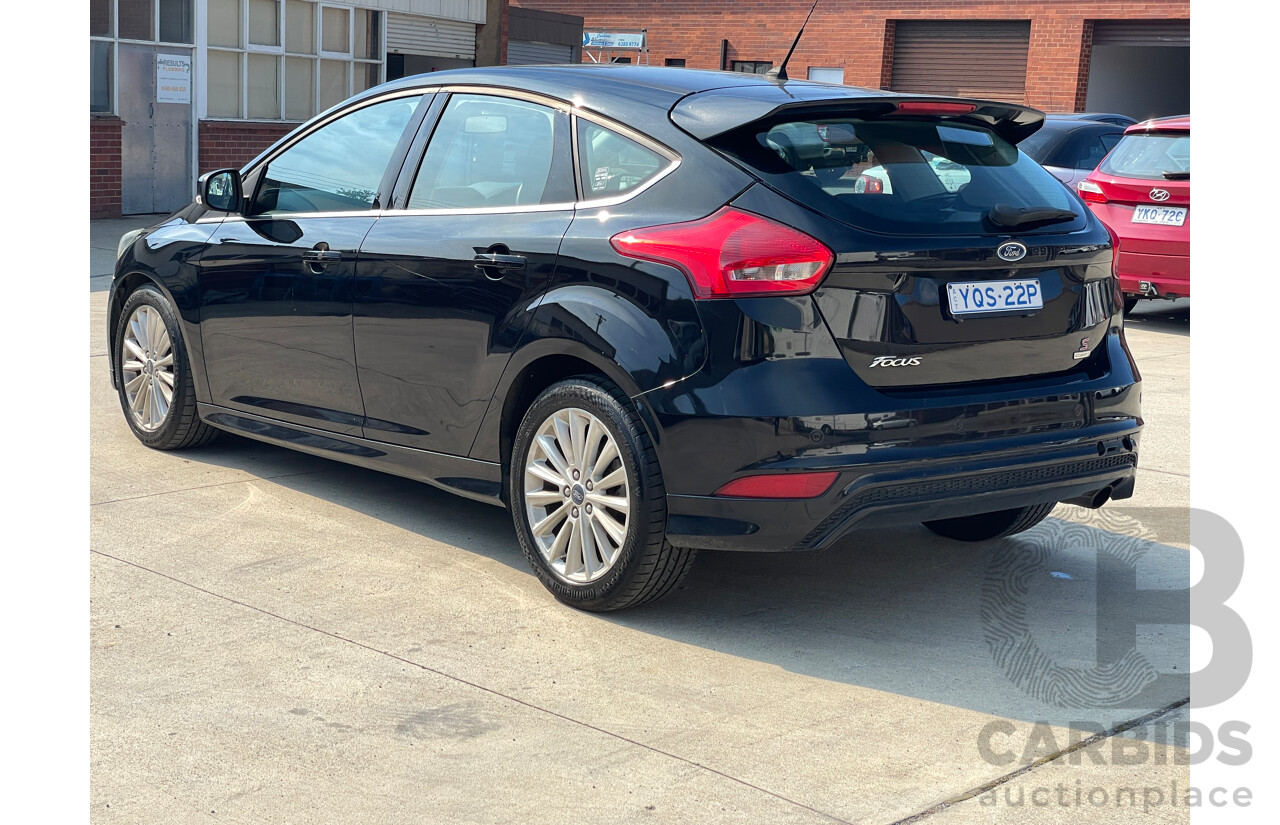 7/2016 Ford Focus Sport LZ 5d Hatchback Black 1.5L