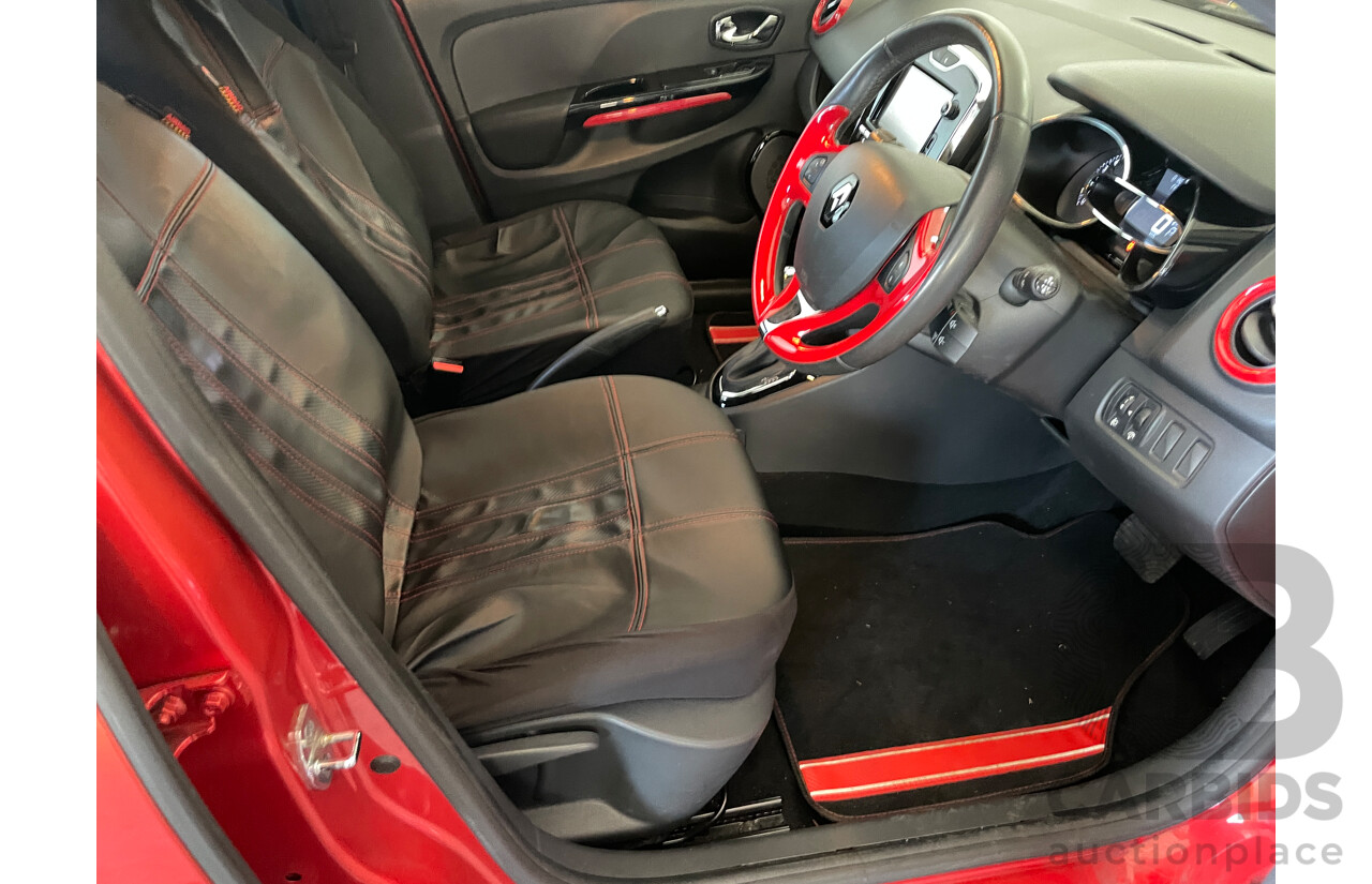 10/2014 Renault Clio  X98 5d Hatchback Red 1.2L