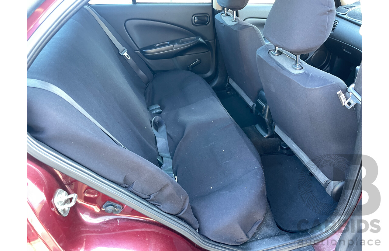 7/2005 Nissan Pulsar ST N16 MY04 4d Sedan Maroon 1.8L