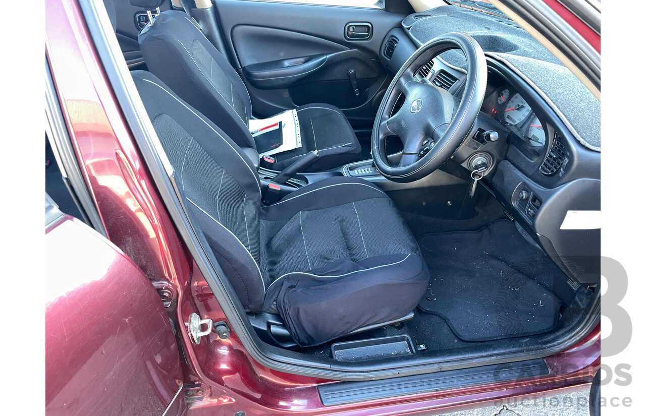 7/2005 Nissan Pulsar ST N16 MY04 4d Sedan Maroon 1.8L