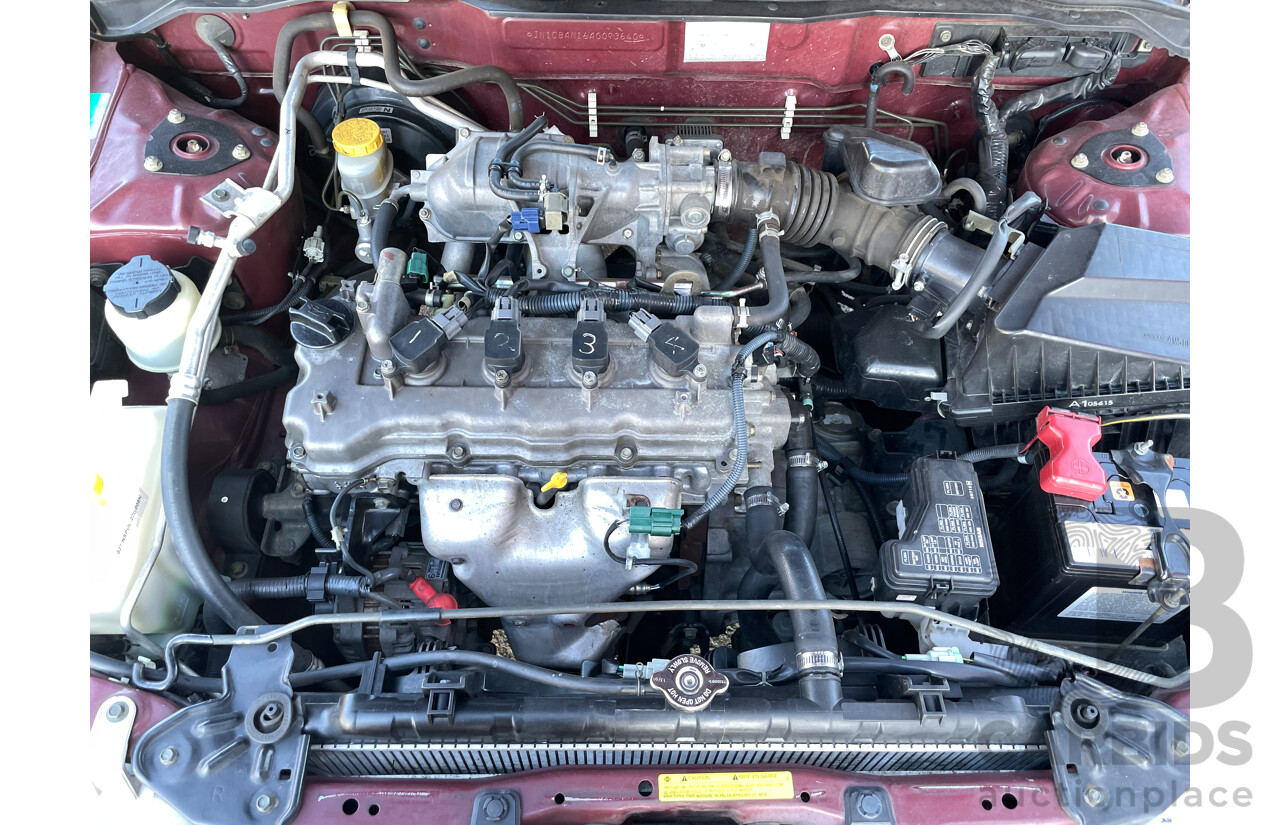 7/2005 Nissan Pulsar ST N16 MY04 4d Sedan Maroon 1.8L