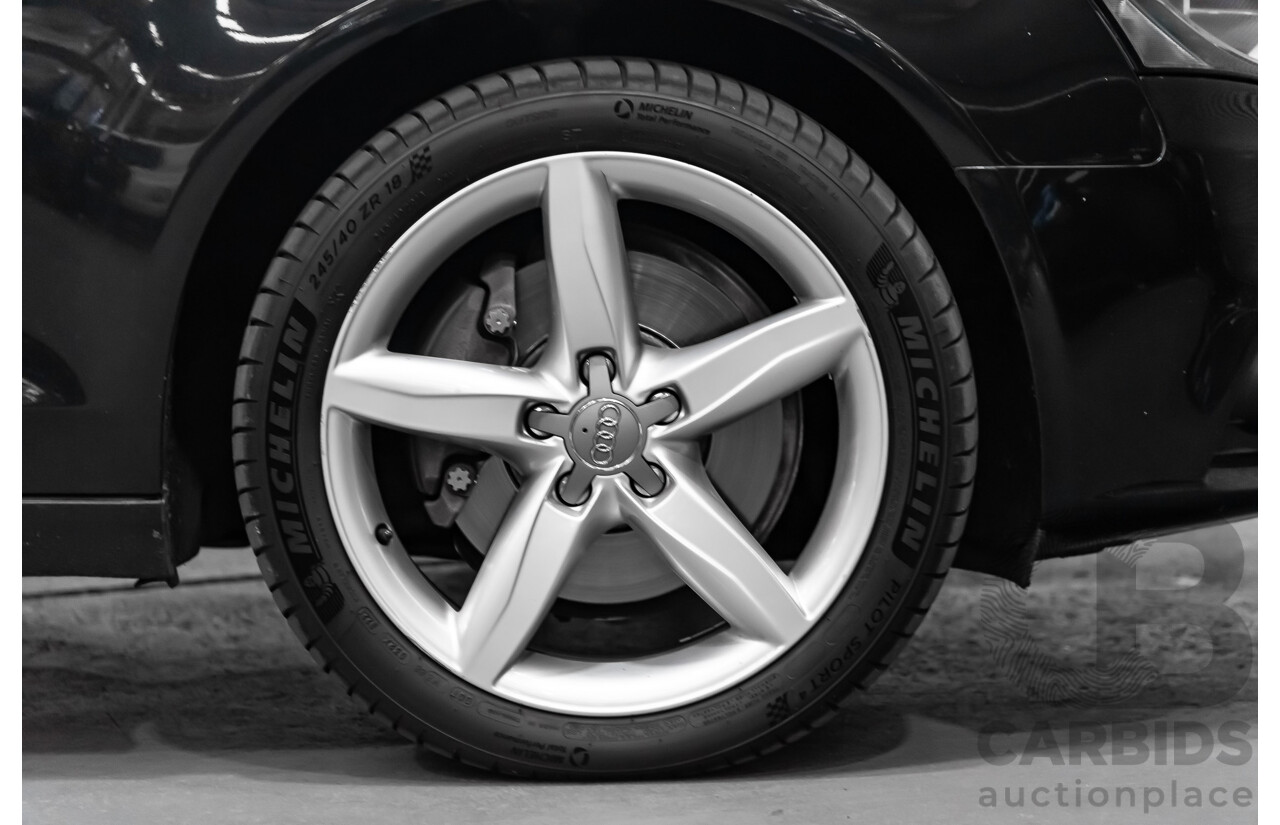 6/2009 Audi A4 3.0 TDI Quattro B8 (8K) 4d Sedan Black 3.0L Turbo Diesel