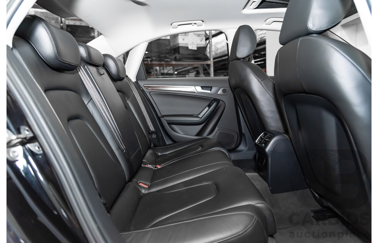 6/2009 Audi A4 3.0 TDI Quattro B8 (8K) 4d Sedan Black 3.0L Turbo Diesel