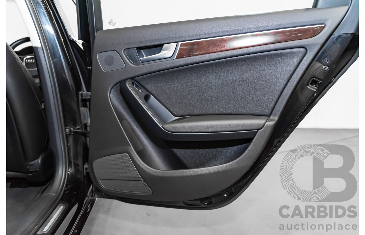 6/2009 Audi A4 3.0 TDI Quattro B8 (8K) 4d Sedan Black 3.0L Turbo Diesel